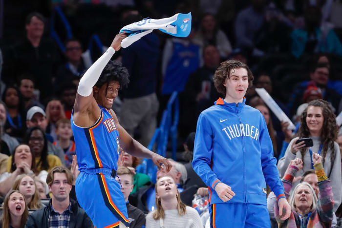 Jalen Williams, Josh Giddey, Oklahoma City Thunder